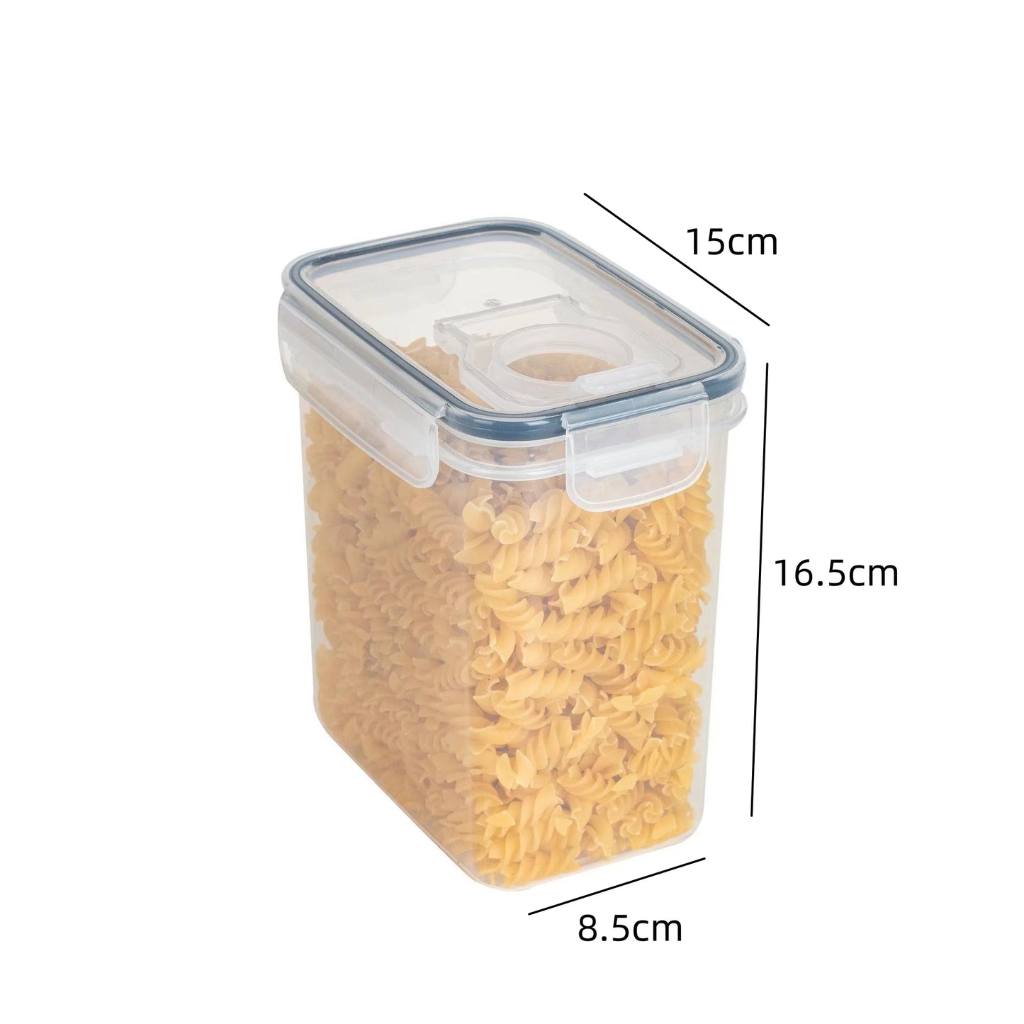 Airtight Food Storage Containers with Lids - Pantry Organizer and Cereal Dispenser for Kitchen Organization