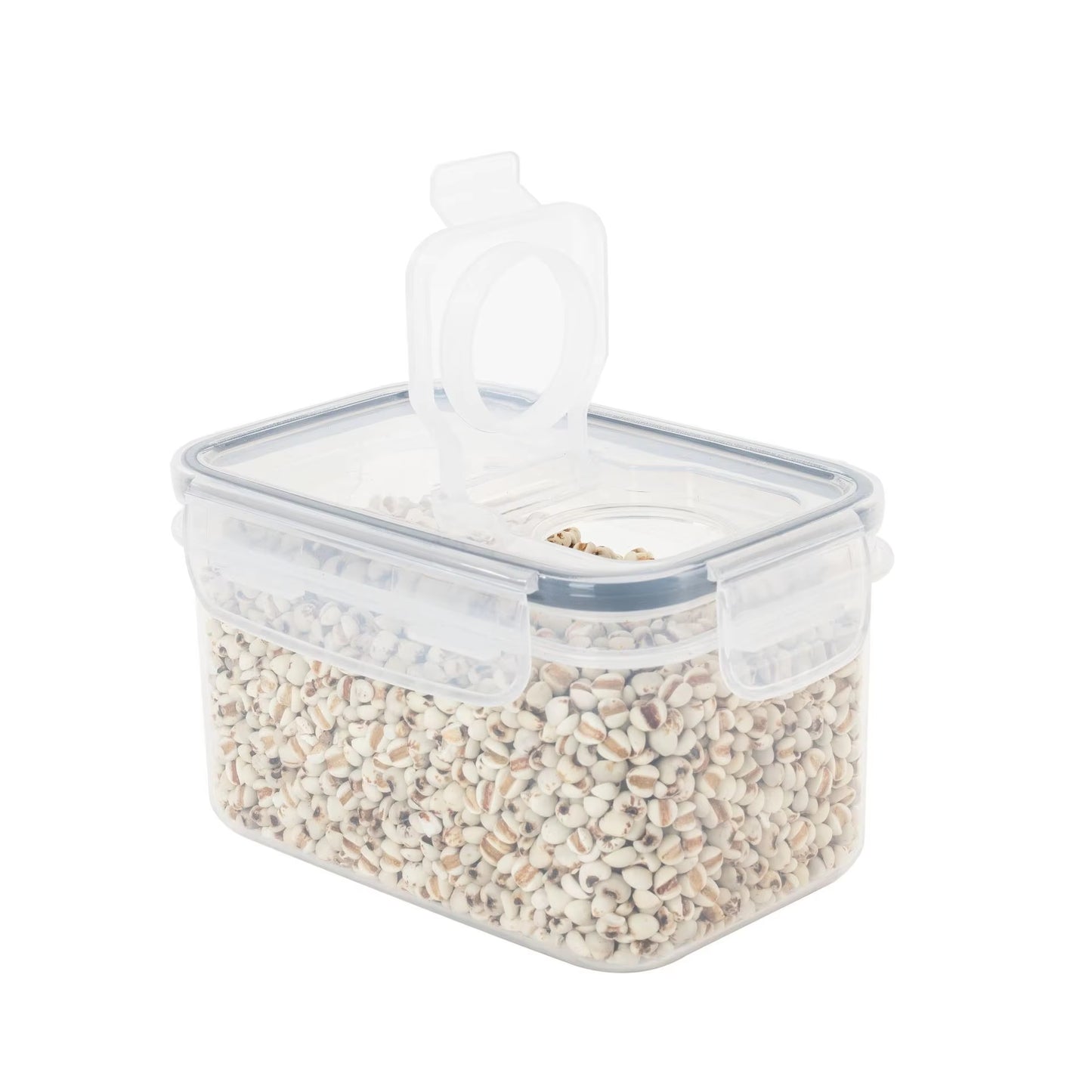 Airtight Food Storage Containers with Lids - Pantry Organizer and Cereal Dispenser for Kitchen Organization