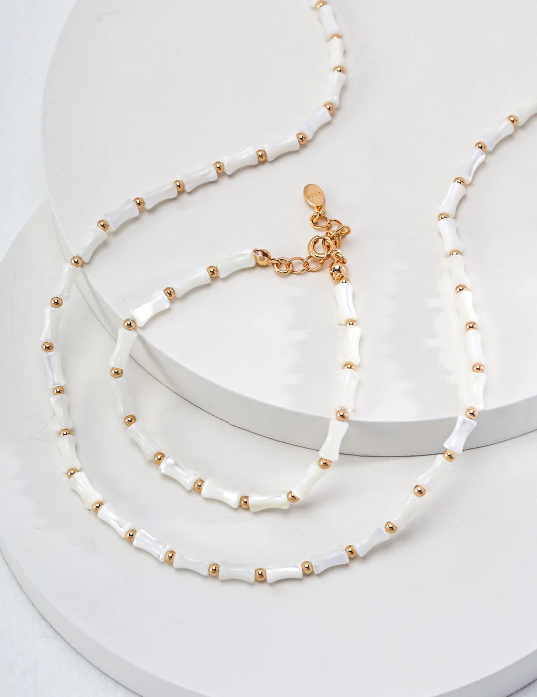 White Bamboo Bracelet for Elegant Styling