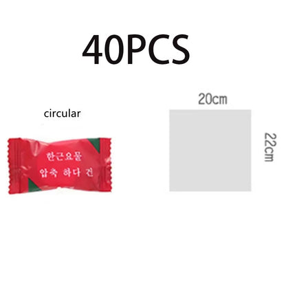 Travel Disposable Compression Towel Large Cleansing Bath Towel Makeup Remover Portable Hotel Candy Pack Non-Woven Face Towel