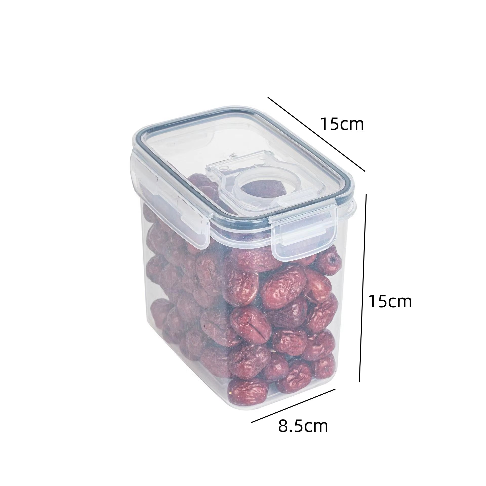 Airtight Food Storage Containers with Lids - Pantry Organizer and Cereal Dispenser for Kitchen Organization